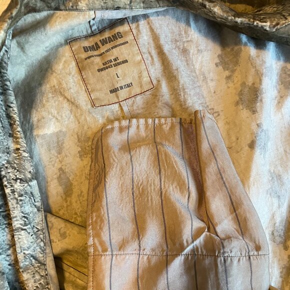 Uma Wang Katia Jacket UW6043 Serchio Camo - Picture 3 of 7